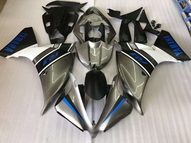 2009-2011 Silver Blue Yamaha YZF R1 Fairings