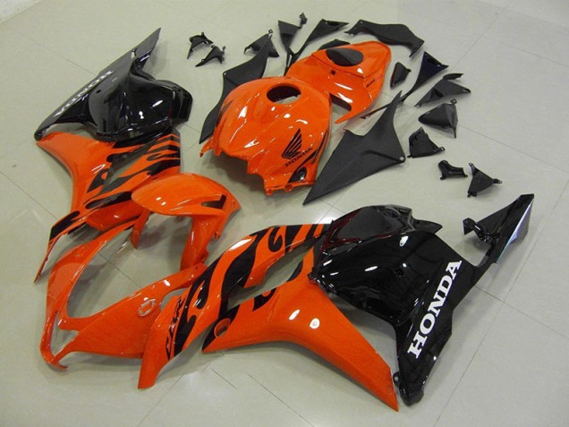 2009-2012 Orange Black Honda CBR600RR Fairings 2009-2012 Orange Black Honda CBR600RR Fairings