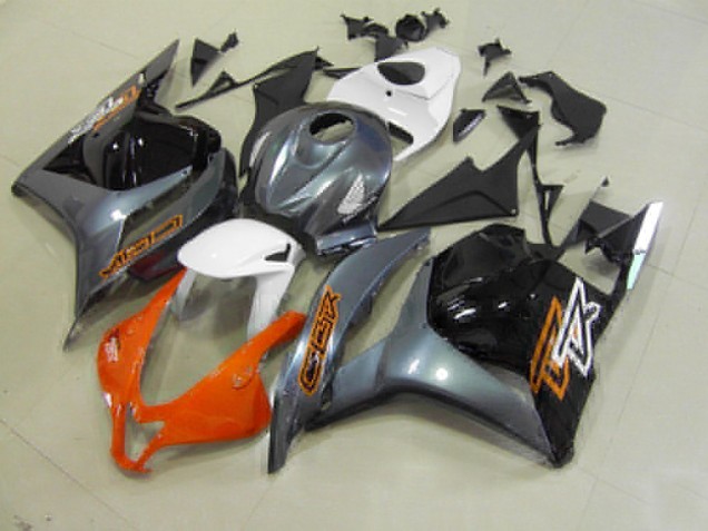 2009-2012 Orange Grey Black Honda CBR600RR Fairings 2009-2012 Orange Grey Black Honda CBR600RR Fairings