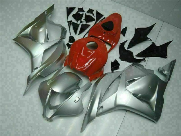 2009-2012 Silver Honda CBR600RR Fairings 2009-2012 Silver Honda CBR600RR Fairings