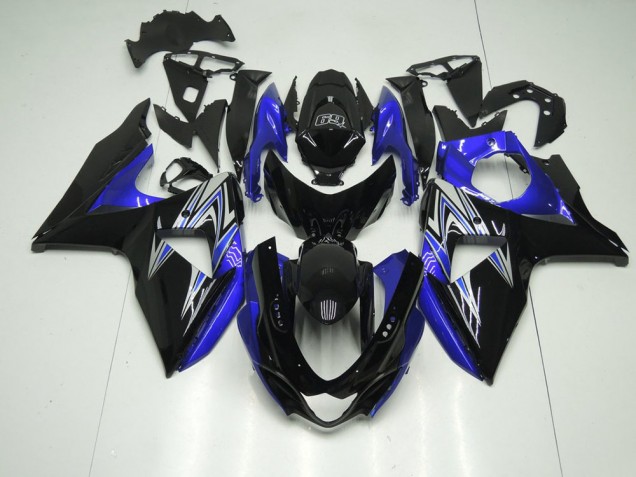 2009-2016 Blue and Black Suzuki GSXR 1000 Fairings