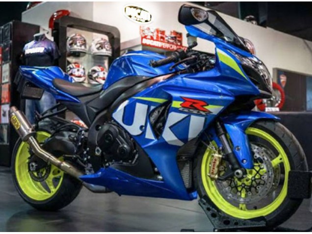 2009-2016 Blue White Suzuki GSXR1000 Fairings & Bodywork