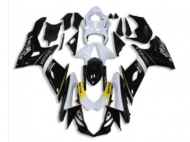 2011-2020 Black White Suzuki GSXR 600/750 Fairings 2011-2020 Black White Suzuki GSXR 600/750 Fairings