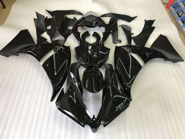 2012-2014 Glossy Black Yamaha YZF R1 Fairings & Bodywork