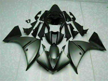2012-2014 Grey Black Yamaha YZF R1 Fairings