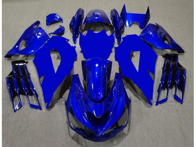 2012-2019 Blue Black Kawasaki Ninja ZX14R Fairings 2012-2019 Blue Black Kawasaki Ninja ZX14R Fairings