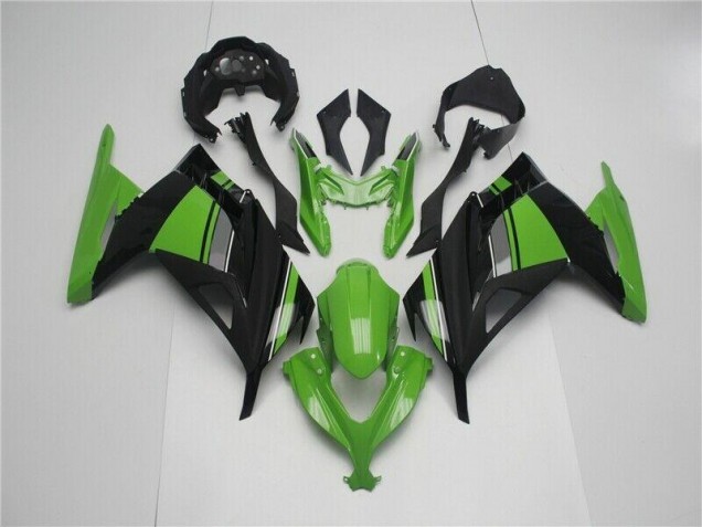 2013-2016 Green Black Kawasaki Ninja EX300 Fairings & Bodywork 2013-2016 Green Black Kawasaki Ninja EX300 Fairings & Bodywork