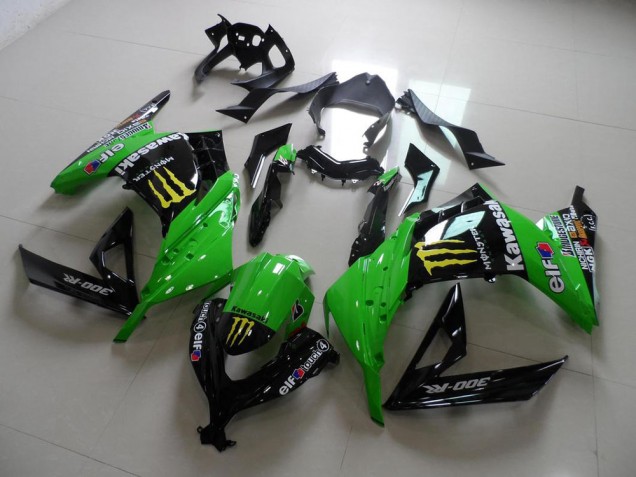 2013-2016 Green Monster Kawasaki Ninja ZX300R Fairings 2013-2016 Green Monster Kawasaki Ninja ZX300R Fairings