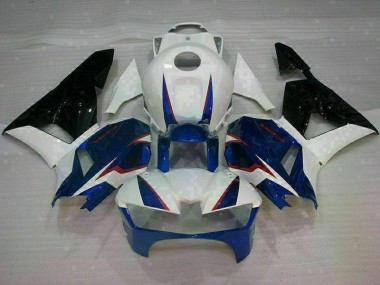 2013-2019 Blue White Honda CBR600RR Fairings