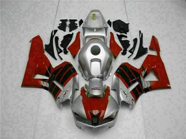 2013-2019 Red Silver Honda CBR600RR Fairings 2013-2019 Red Silver Honda CBR600RR Fairings