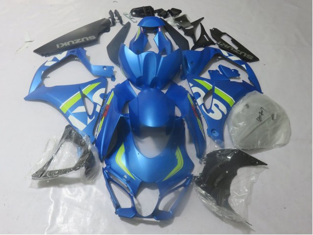 2017-2019 Blue Lime Suzuki GSXR 1000 Fairings 2017-2019 Blue Lime Suzuki GSXR 1000 Fairings