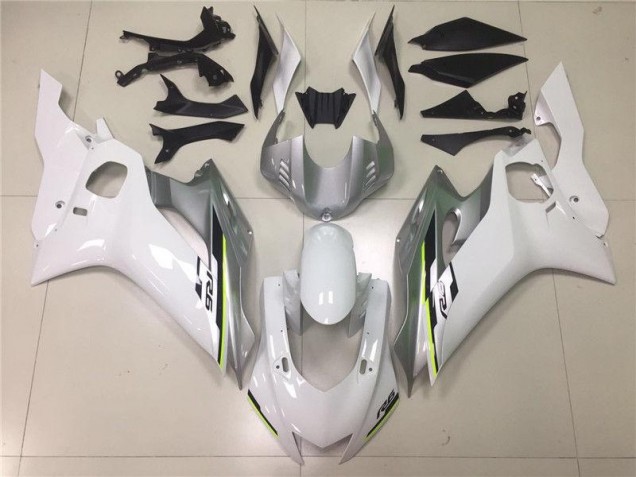 2017-2019 White Silver Yamaha YZF R6 Fairings 2017-2019 White Silver Yamaha YZF R6 Fairings